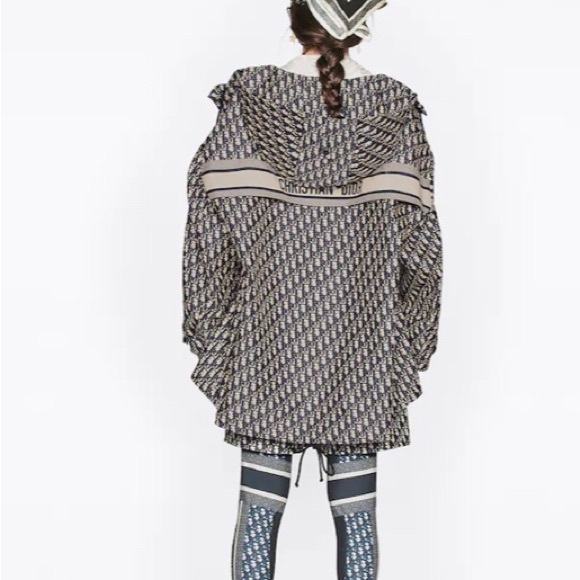 DIOR Leggings Oblique Technical Jersey Blue - Picture 10 of 15